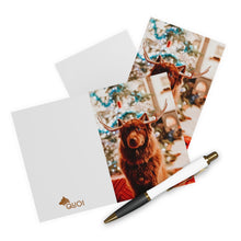 Load image into Gallery viewer, Reindeer Dog Holiday Cards (5 pcs)