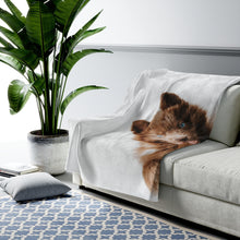 Load image into Gallery viewer, Puppy Quoi Cuddle Blanket: Velveteen Plush Blanket