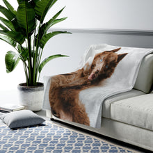 Load image into Gallery viewer, Puppy Quoi Cuddle Blanket: Velveteen Plush Blanket